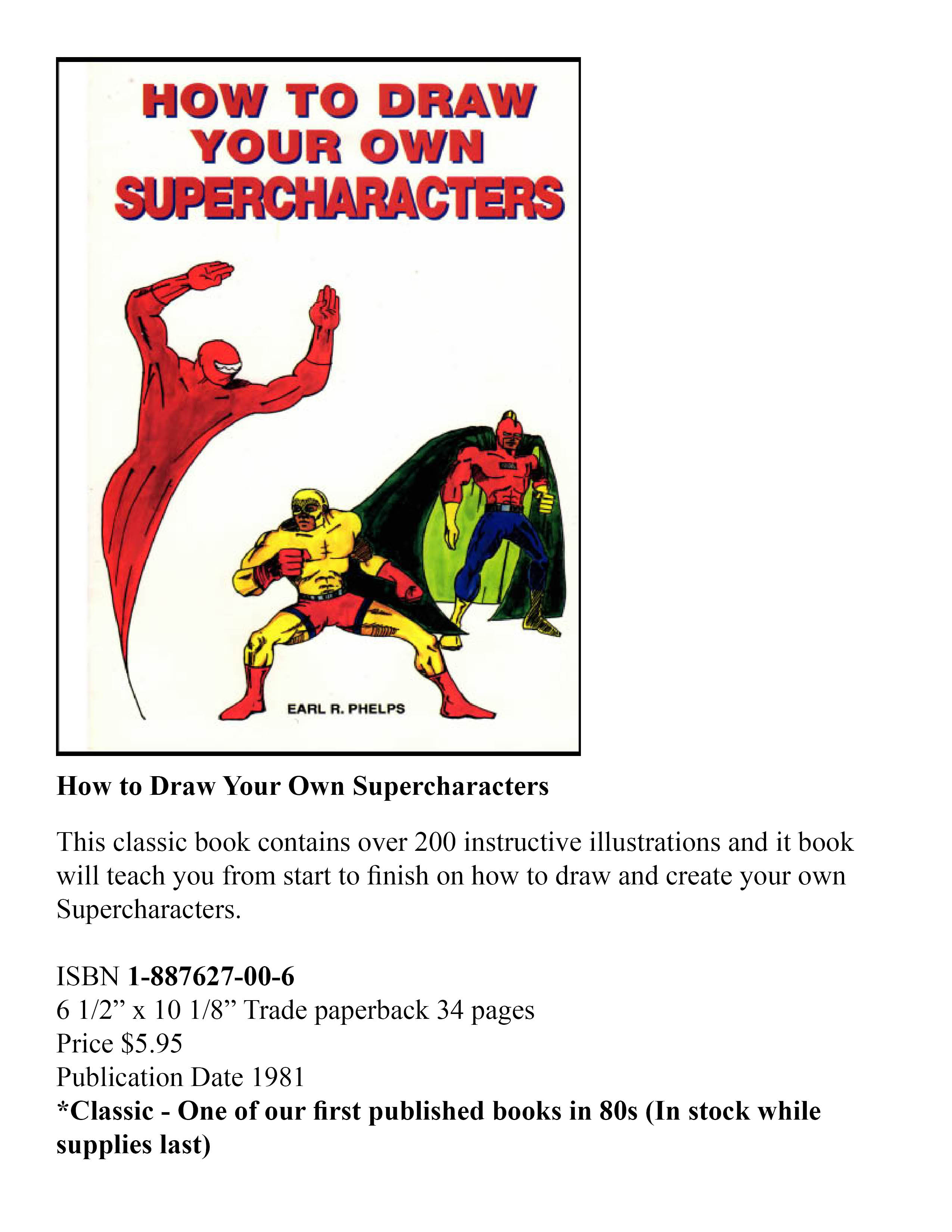 Books to learn how draw and graphic novels for your enjoyment!